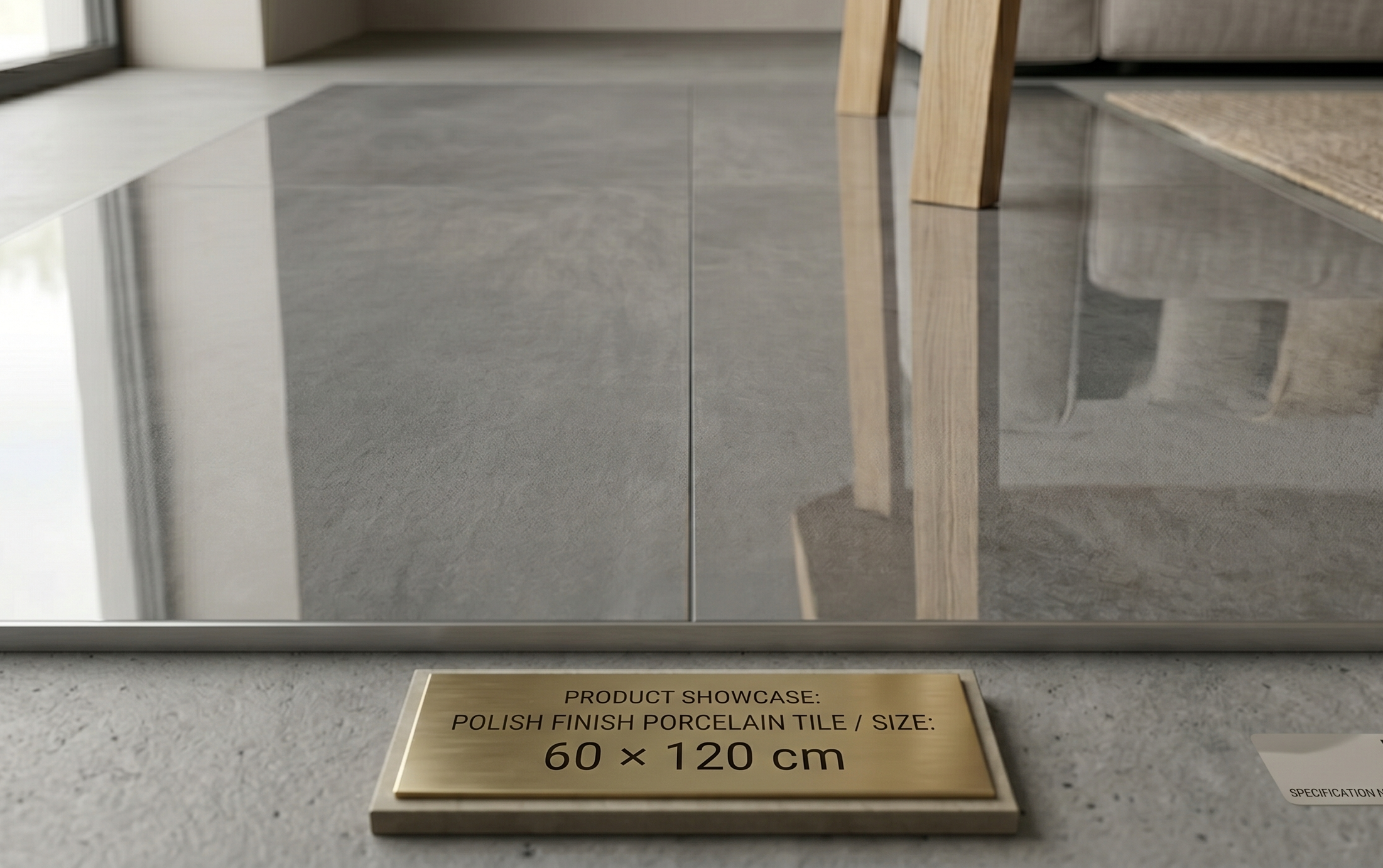 60x120 Polish Finish Tile